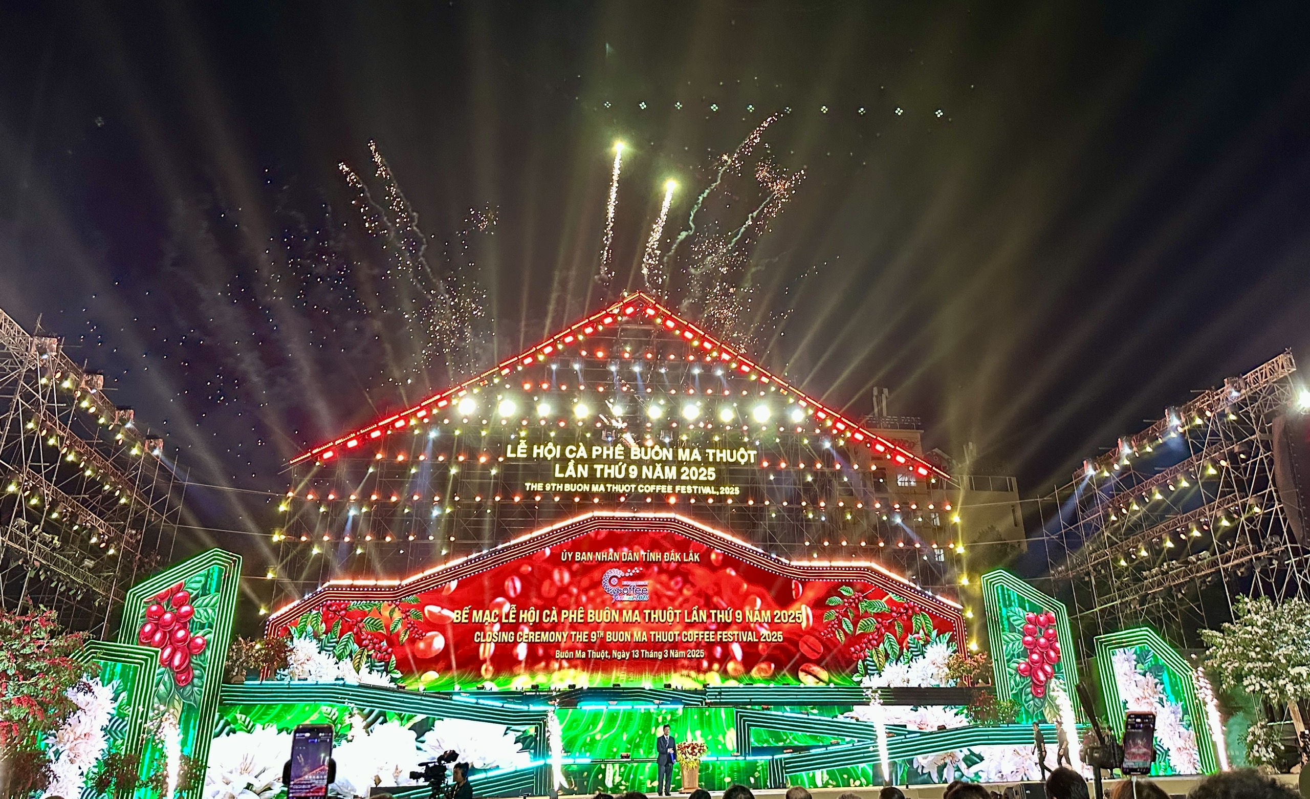 Bế mạc Lễ hội Cà phê Buôn Ma Thuột lần thứ 9 năm 2025